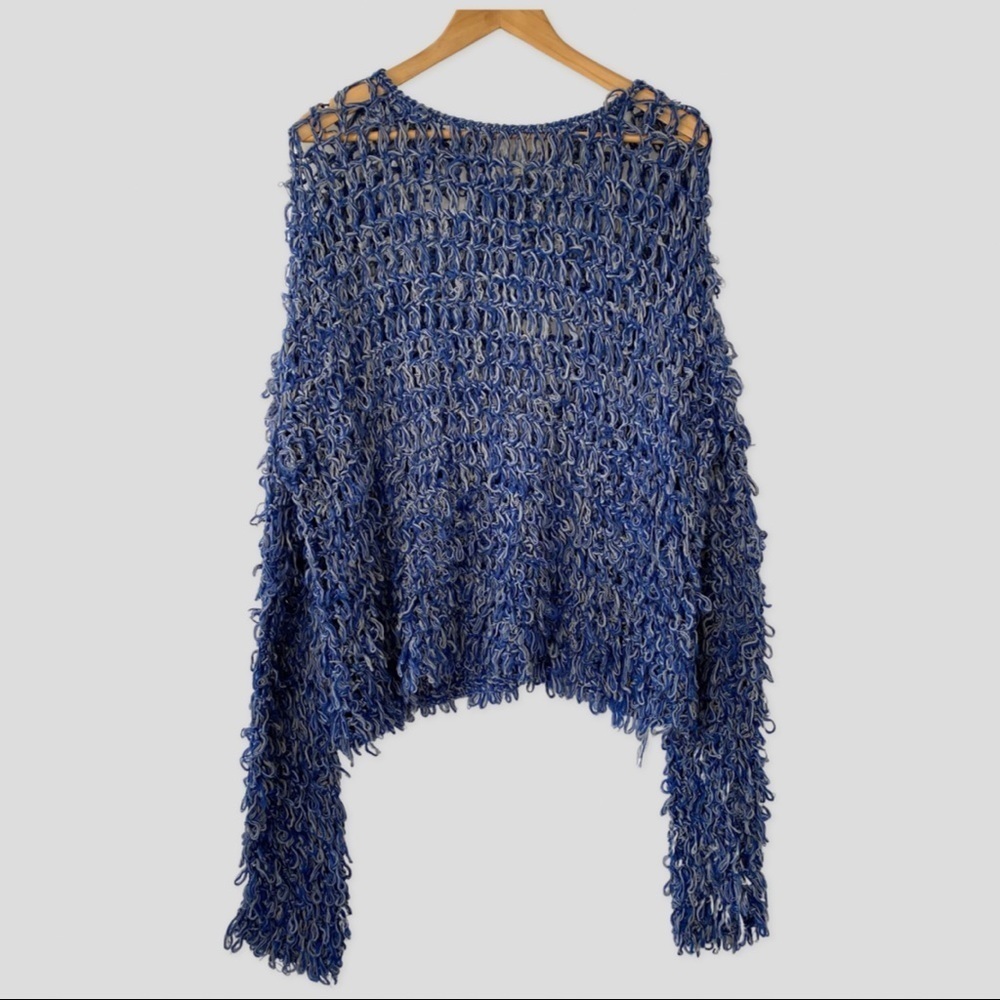 Knitz For Love And Lemon Fuzzy Chunky Knit Oversized Sweater S ($230)